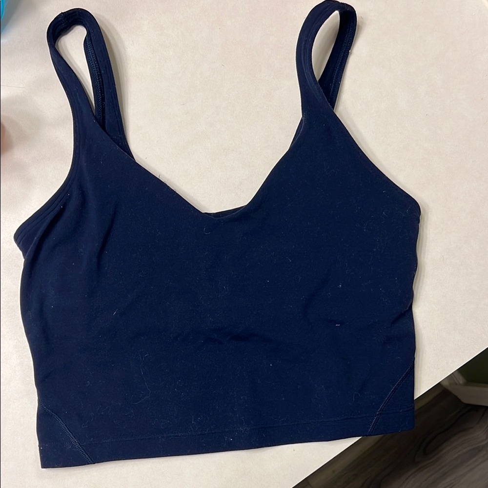 Navy Blue Tank Top